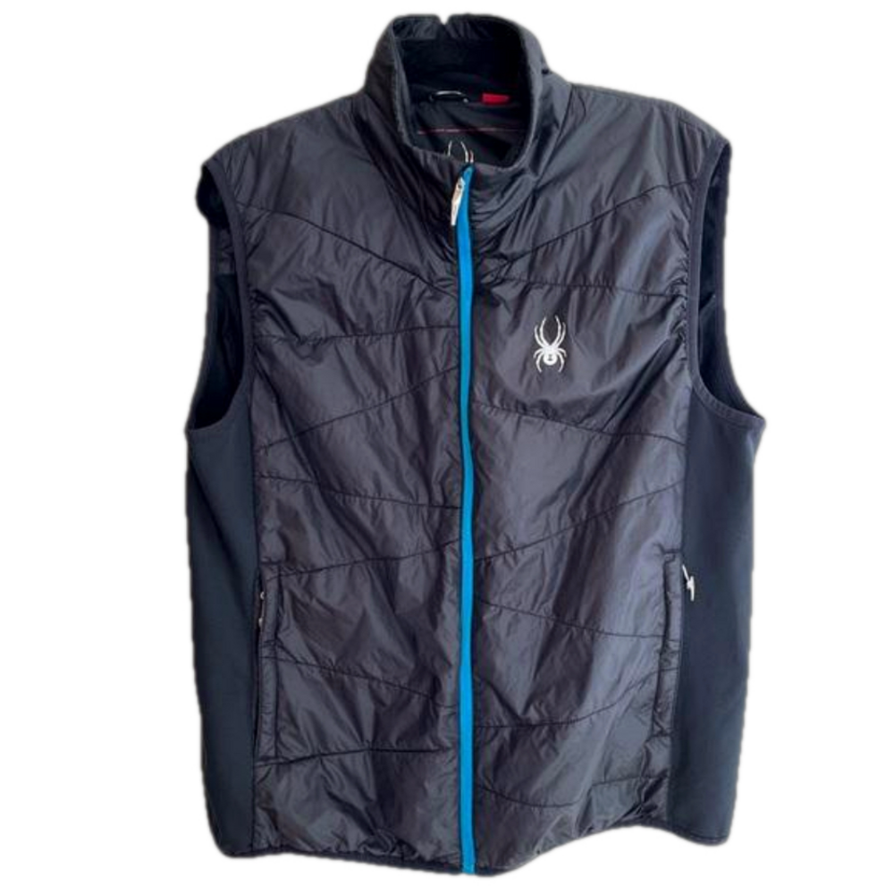 SPYDER Men's Exit Insulator Vest Zip Front Funnel Neck Outdoors Ski Hike